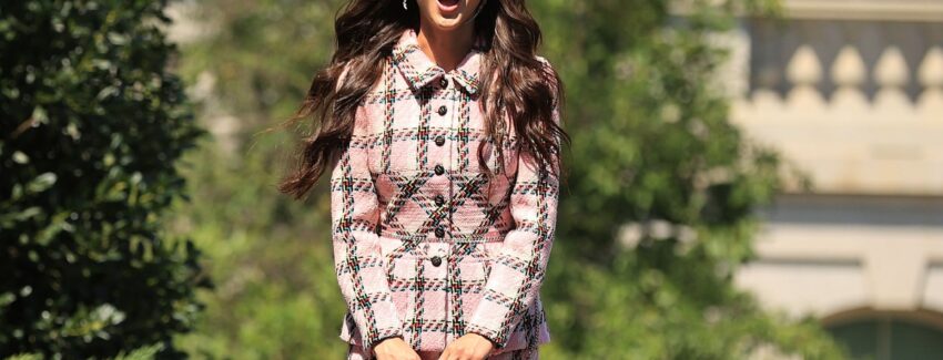 Olivia Attends the White House Briefing on COVID19 Vaccination for Young People