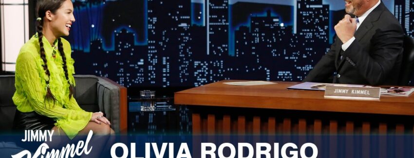 ROUND-UP: Olivia Rodrigo on ‘Jimmy Kimmel Live’