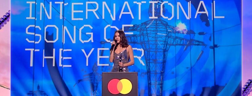 Olivia Rodrigo wins International Song of the Year