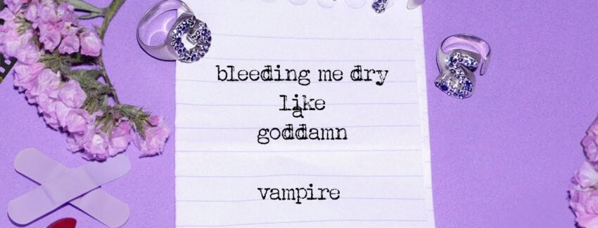 ‘vampire’ Lyric Video Released