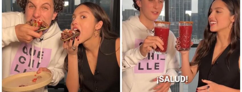 Olivia Rodrigo Makes Vampire Tacos in Mexico